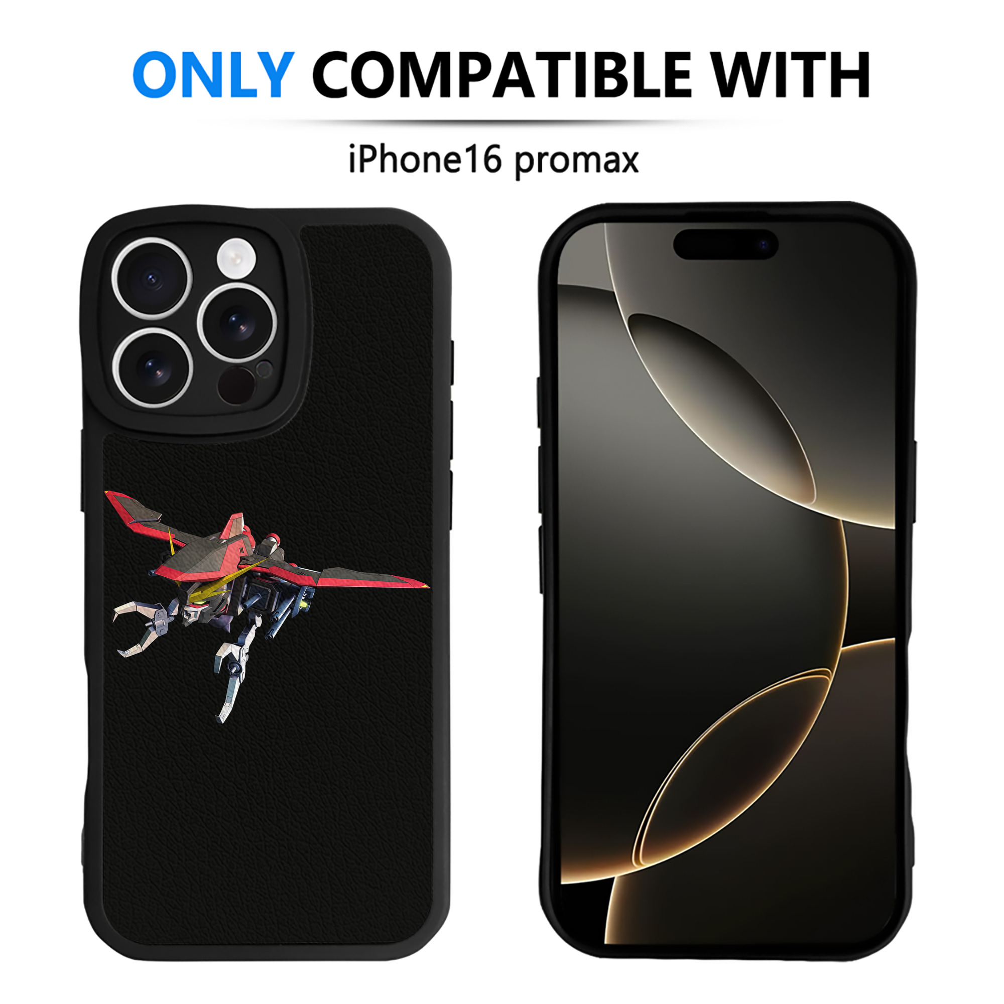 （画像用） 機動戦士ガンダム Mobile Suit Gundam 【iPhone 16シリーズ対応】シリコンスマホケース（レザー調） 材質：シリコン